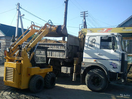 Минипогрузчик аренда мксм 800 ямобур (bobcat) 2