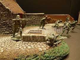 Солдатики 1/32 Сonte Пехота США Все 27 фигур 2МВ 9