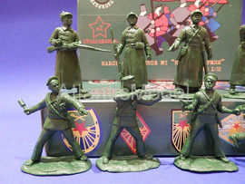 Солдатики 1/32 Красная армия 1 продолжение 2