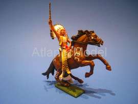 Солдатики 1/32 Britains Конный индеец Вождь 1 шт.