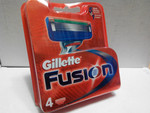 Картридж Gillette Fusion лезвия 4 шт