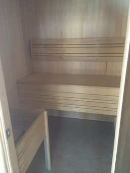 сборная сауна HARVIA б/у 2800х2050 4