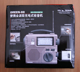 Радиоприемник выживальщика tecsun green-88 5