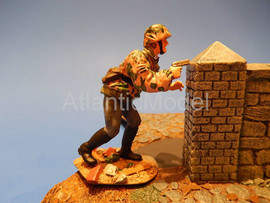 Солдатики 1/32 CONTE Офицер войск СС WWII