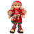 Итальянская тряпичная кукла Красная шапочка Ручная работа Высота 42 см