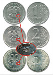 Куплю монеты достоинством 1, 2, 5 руб. 2003 г.в.