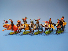 Солдатики 1/32 Britains Сарацины конные Раритет 5 2
