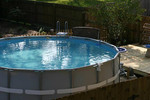 Каркасный надувной бассейн Bestway Standard 671х366х132 по летне