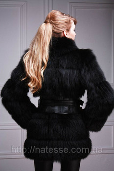Шуба куртка с мехом жилетка меховая жилет меховый из меха черног 3