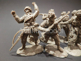 Солдатики 1/32 CONTE US парашютисты 16 шт set 1 8