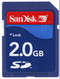 Карта памяти SD 2 Гб Sandisk