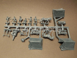 солдатики 1/72 Atlantic Полевой лагерь армии США. 2