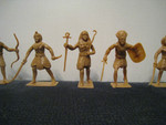 Солдатики 1/32 Cherilea 5 Египтян 4 позы Клеопатра