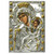 Икона Богородицы Отрада и Утешение в серебряном окладе Размер 17x12 см