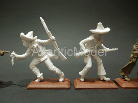 Солдатики 1/32 DSG Мексиканские бандиты 6 Не окраш 7