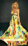 Вечернее платье multicolor