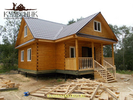 Дома и бани из профилированного бруса