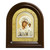 Казанская икона Божией Матери в серебряном окладе в киоте Размер 23 х 