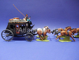 Солдатики 1/32 DSG Дилижанс Федеральной армии США 4