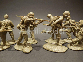 солдатики 1/32 AUSTIN США Морская пехота 12 шт 8