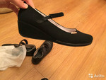 Новые красивые замшевые туфли 35-36 размер