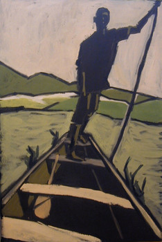 картина "Рыбак"