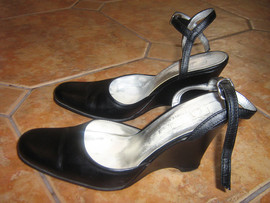 Туфельки кожа б/у