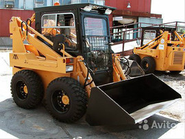 Минипогрузчик аренда мксм 800 ямобур (bobcat)