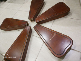 Интерьер бара кафе ресторана Декоративные накладки под дерево 3