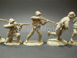 Солдатики 1/32 tssd Пехота армии США 8 шт 7 поз 6