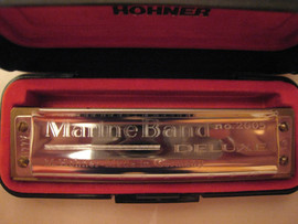 Губная гармошка (hohner Marine Band Deluxe-G)