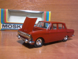 Продаю масштабную модель Москвич-412 4 фары 1:43