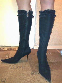 Весенние стильные сапожки