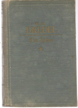 Книга на немецком Willi Bredel “Die Sohne” 1952