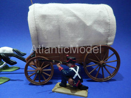 Солдатики 1/32 DSG Французский обоз Napoleonic 8