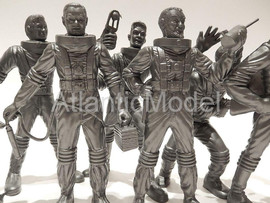 солдатики 100 мм Marx Астронавты в шлемах
