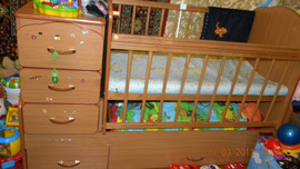 Кроватка-трансформео