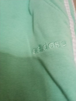 Штаны утепленные 2xs Adidas сделано в Турции светло зеленые 3