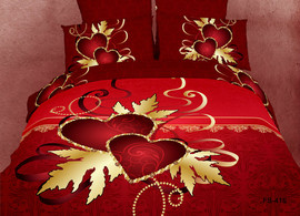 Постельное белье 3D - Принцесса на горошине - евроразмер 4