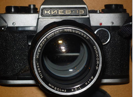 Продам фотоапараты Киев, Nikon, объективы. Б/у. Торг. 4
