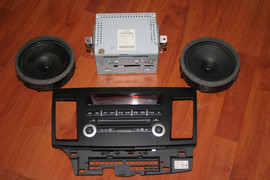 Родная аудиосистема Mitsubishi Lancer X