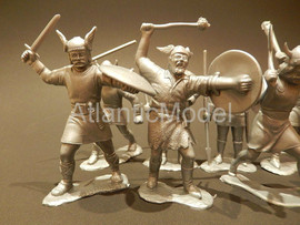 Солдатики 1/32 АРК Моделс Викинги 8 фигур 8 поз ТП