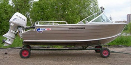 Продаем лодку (катер) Quintrex 455 Coast Runner