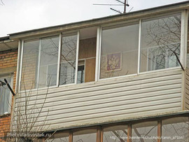 Холодное остекление балконов и лоджий.