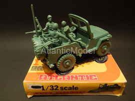 Солдатики 1/32 Atlantic Штабной автомобиль США 9