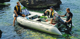 Лодка GRAND RANGER R460 с мотором YAMAXA 40 ХМHS