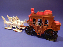 Солдатики 1/32 Hofler Дилижанс Первый набор В кор. 7