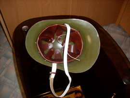 Каска пожарного 30-40-х гг.