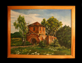 Церковь картина