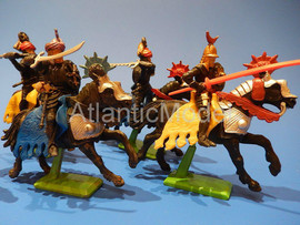 Солдатики 1/32 Britains Сарацины конные Раритет 5 9